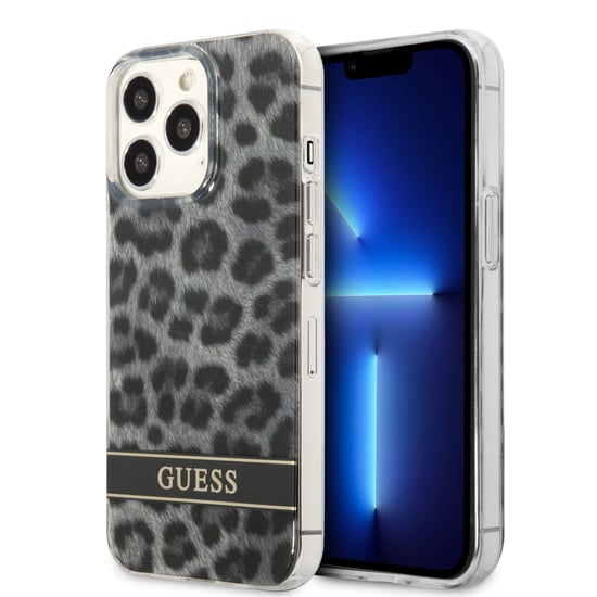 Guess PC/TPU Leopard Design Phone Case