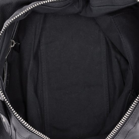 Givenchy Large Nightingale Satchel Handbag in Black Goatskin Leather - Image 5