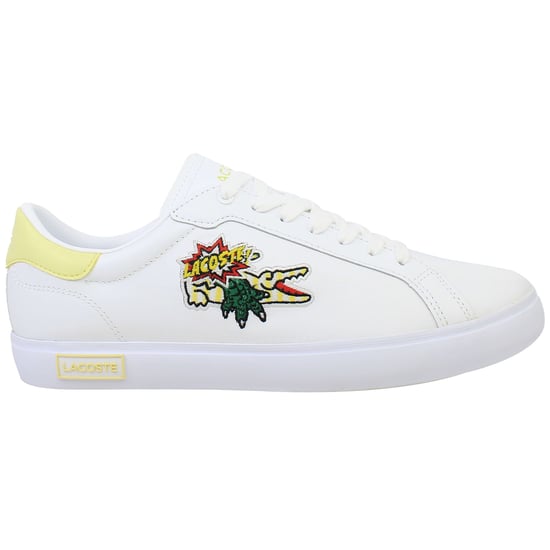 Lacoste Powercourt 222 7 CFA Womens White Trainers - Image 3