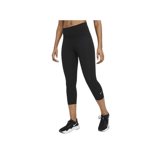 Nike Dames/Dames Capri Dri-FIT 3/4 Legging (Zwart) - Image 1