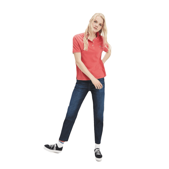 Polo Tommy Jeans dames klassiek logo - Image 2