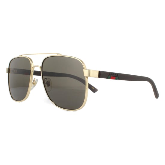 Gucci Zonnebril GG0422S 003 Goudbruin - Image 2