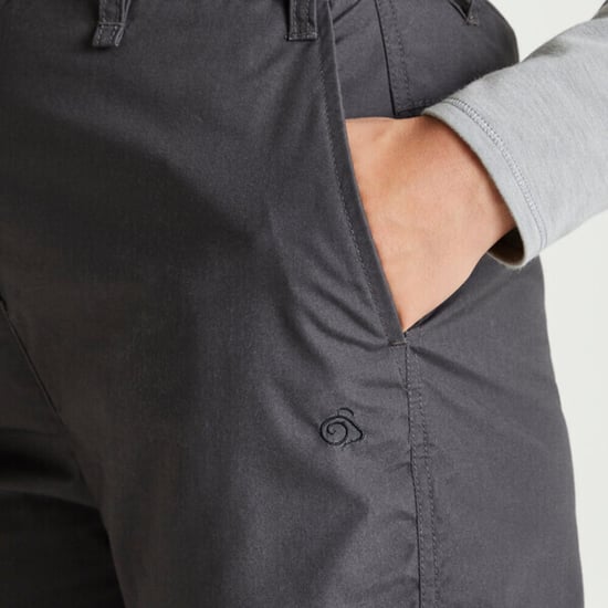 Craghoppers Womens/Ladies Expert Kiwi Trousers (Carbon Grey)