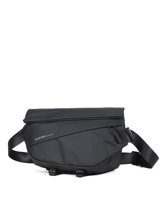 Aoking Shoulder Bag Unisex BLACK - Image 2