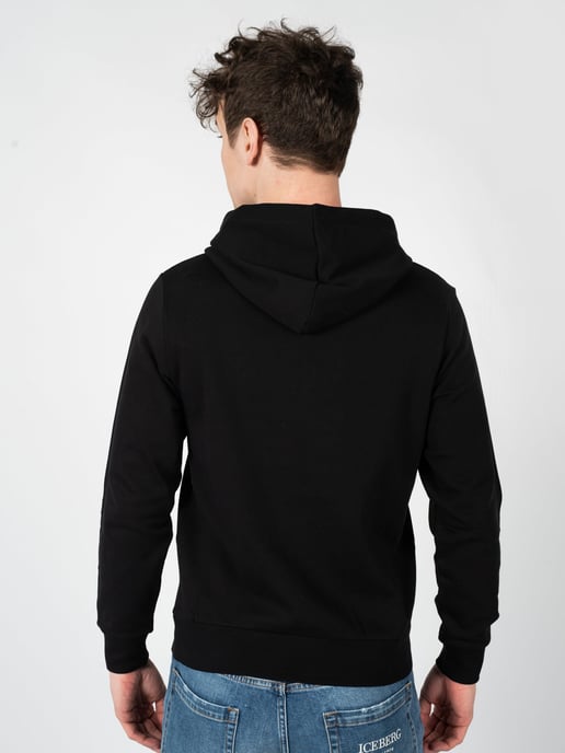 Iceberg Sweatshirt Hoodie Men's Black - Image 4