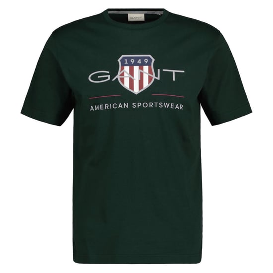 GANT Mens Regular Fit Short Sleeve Archive Shield T-Shirt - Image 1