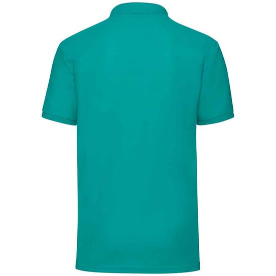 Fruit of the Loom Heren Piqué Polo Shirt (Smaragd) - Image 2