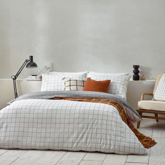 Yard Howarth Check Reversible Duvet Cover Set - Image 1