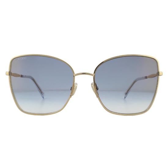 Jimmy Choo Sunglasses ALEXIS/S 000 1V Rose Gold Blue Gradient - Image 1