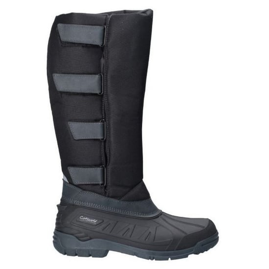 Cotswold Womens/Ladies Kemble Knee High Wellington Boots (Black) - Image 1