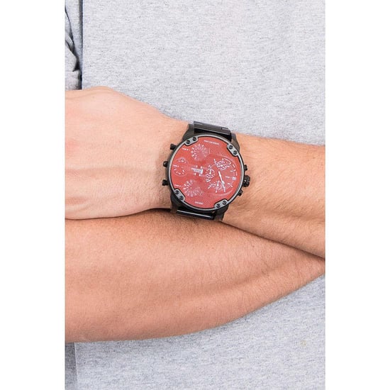 Diesel Mr. Daddy 2.0 Heren Zwarte Horloge DZ7395 - Image 4