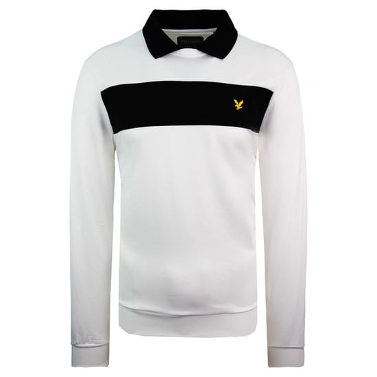 Lyle & Scott Ventech Golf Mens White Top - Image 1