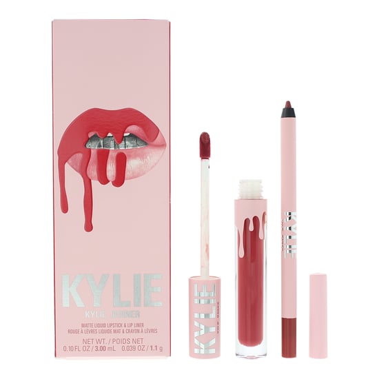 Kylie By Kylie Jenner Matte Lipstick 3ml + Lip Liner 1.1g - 401 Victoria - Image 1