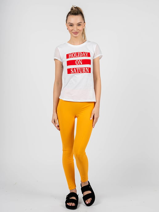 Patrizia Pepe Legginsy Woman's Orange - Image 2