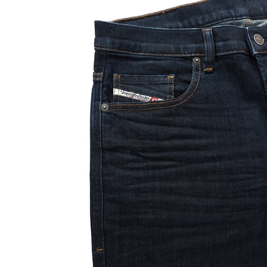 Diesel D-Viker Regular Fit Dark Blue Jeans