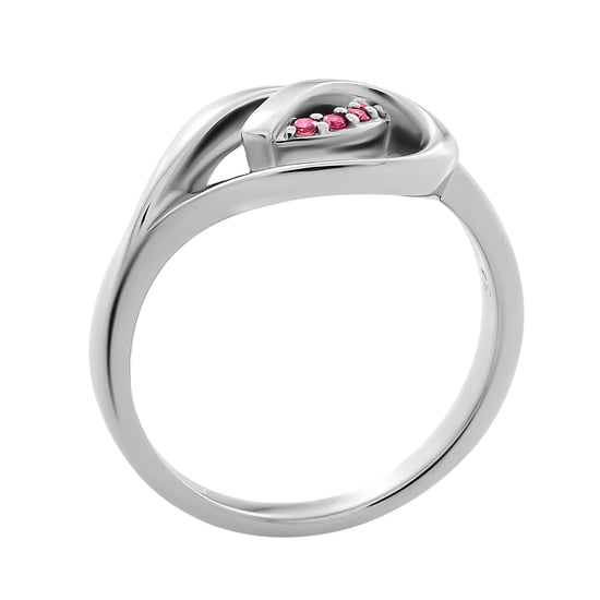 Orphelia 'Dazzle' Dames 925 Sterling Zilveren Ring - Zilver ZR-7518/R - Image 3