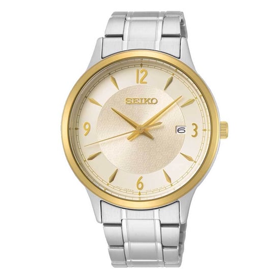 Seiko  herenhorloge Zilverkleurig SGEH92P1 - Image 1