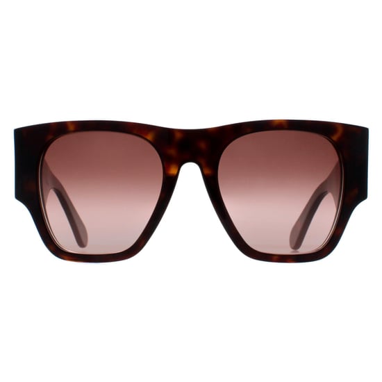 Chloe Square Womens Dark Havana Brown Gradient CH0233S