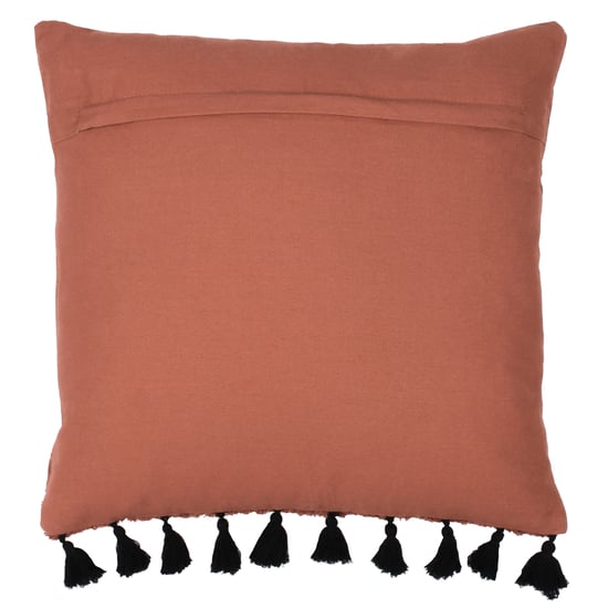 furn. Radian Semi Circle Tufted Cotton Tasselled Cushion Cover - Image 2