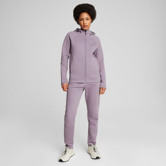 PUMA Womens EVOSTRIPE Full-Zip Hoodie