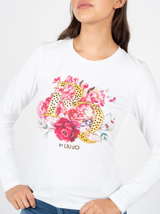 Rebel Queen by Liu Jo Blouse Woman's White - Image 4