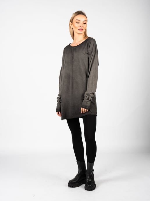 La Haine Inside US Longsleeve LW579 Woman's Black - Image 2