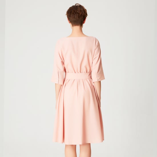 Robe évasée à large ceinture - Image 6