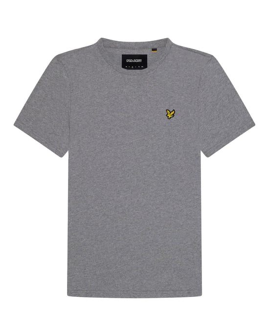 Lyle & Scott effen T-shirt in grijs - Image 5