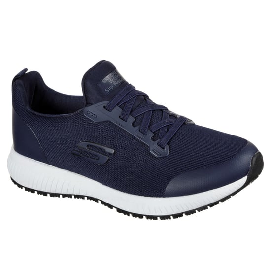 Skechers Dames Squad Slipbestendige Veterschoenen voor Veiligheid - Image 1