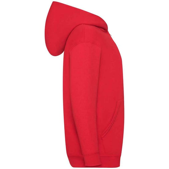 Fruit of the Loom Kinderen/Kinderkapjes Sweatshirt (Rood) - Image 3