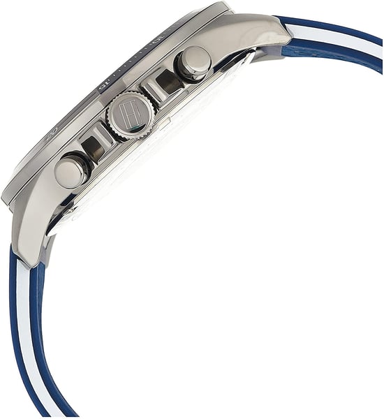 Tommy Hilfiger Bank Men's Blue Watch 1791721 - Image 3