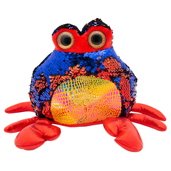 Doodle 7" Glitzies Crab Magic Sequin Plush, Assorted Colours