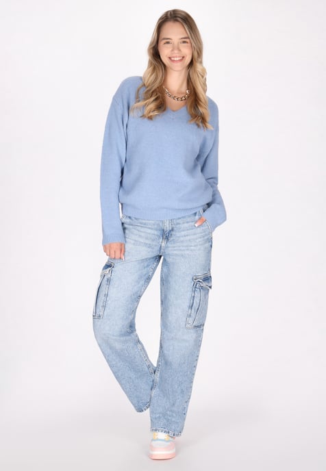 Mymo Jumper Dames lichtblauw - Image 2