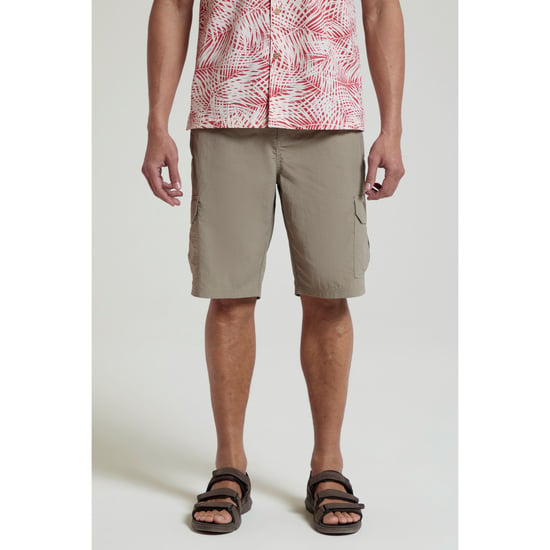 Mountain Warehouse Herr Explore Cargo Shorts (Beige) - Image 1