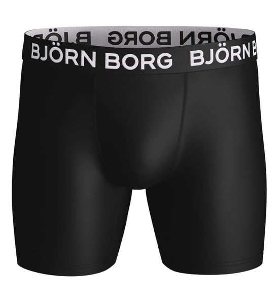 Björn Borg - 3 Pack Mens Performance Boxer Briefs | Sportunderkläder Shorts - Svart - Image 2