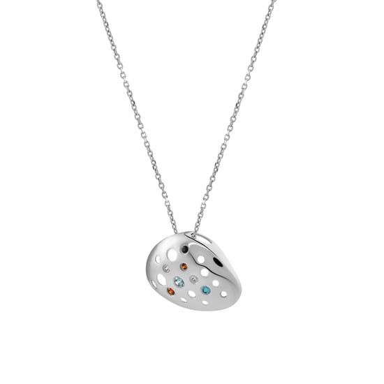 Orphelia Women's 925 Sterling Silver Pendant with Chain - Silver ZH-4480 - Image 3
