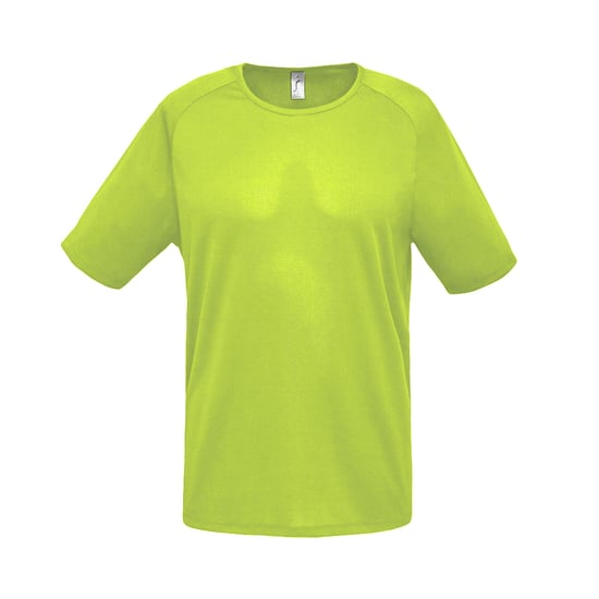 SOLS Heren Sportief T-Shirt met korte mouwen Performance (Appelgroen) - Image 1