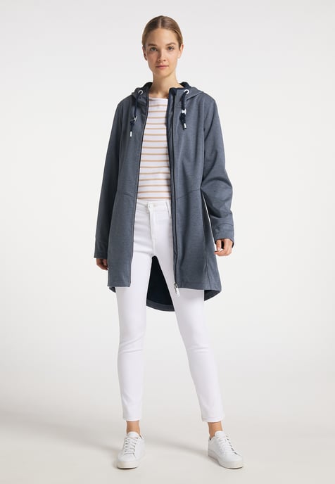 Dreimaster functionele jas Dames marine gem - Image 4