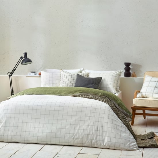 Yard Howarth Check Reversible Duvet Cover Set - Image 1