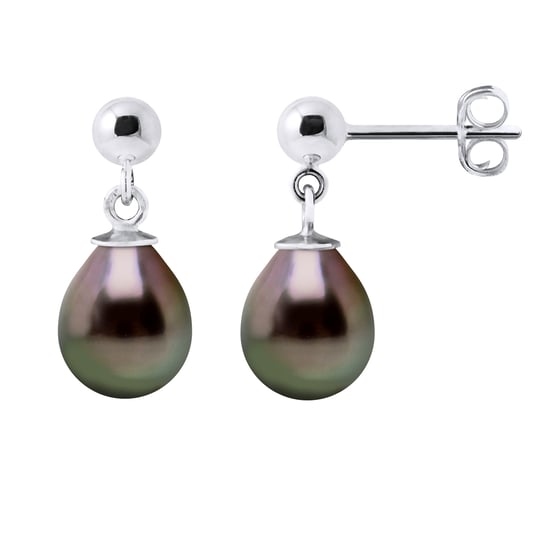 DIADEMA - Earrings - Real Tahitian Pearls- White Gold