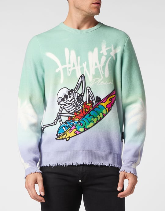 Pullover Ronde Hals Hawaii - Image 1