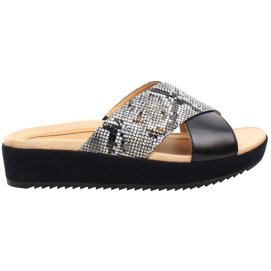 Vionic Hayden Snake Womens Black Sandals - Image 1