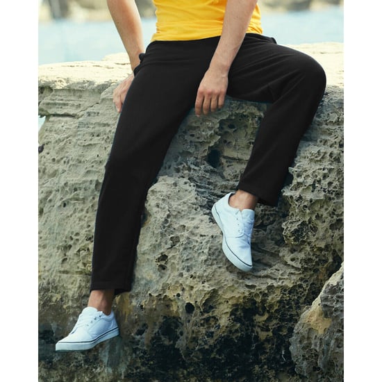 Fruit of the Loom Heren Lichtgewicht Joggingbroek / Joggingbroek (Zwart) - Image 3
