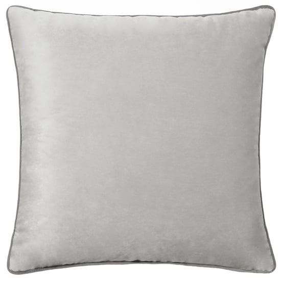 Paoletti Meridian Piped Velvet Feather Filled Cushion