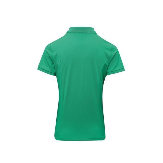 Premier Dames/Dames Coolchecker Plus Poloshirt (Kelly Groen) - Image 2