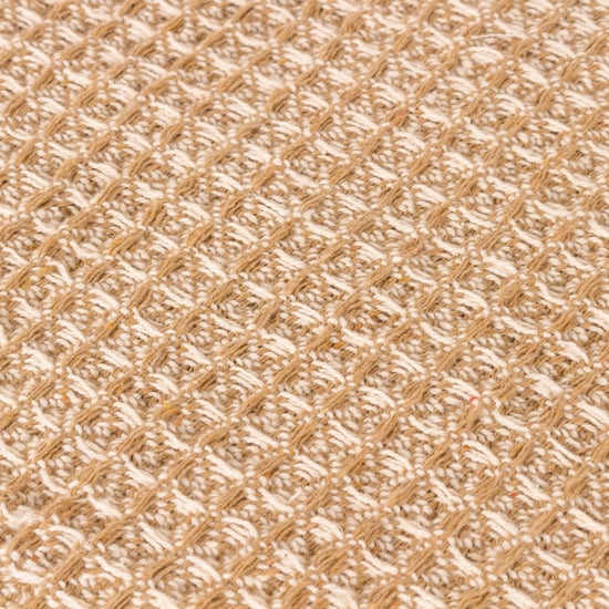 Yard Lorne Waffle Fringed Throw - Image 2