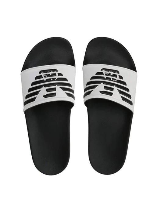 Emporio Armani herenslippers met adelaarsmotief - Image 2