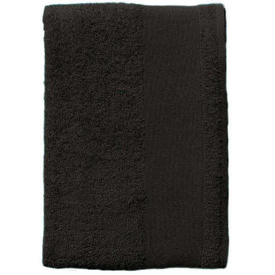 SOLS Island 70 Bath Towel (Black) - Image 1
