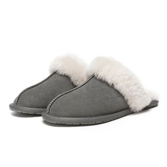 EVER AU Women Harrier Slippers - Dark Grey