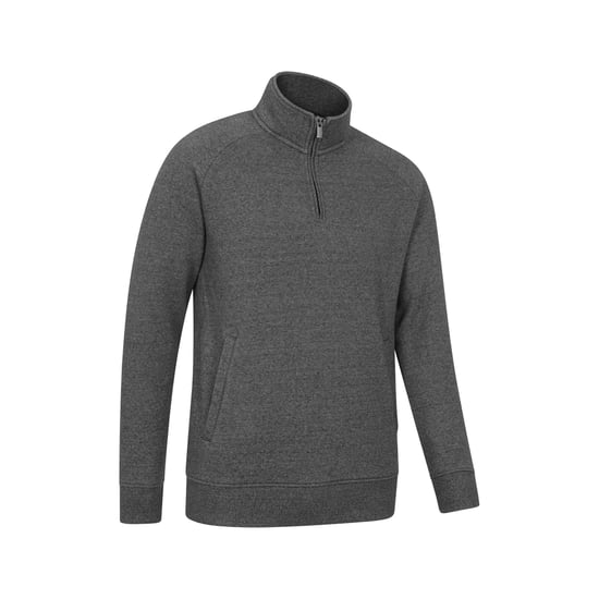 Mountain Warehouse Mens Bamburgh Half Zip Jumper (Charcoal)